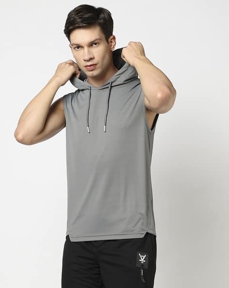 Yousta - Men Regular Fit Hooded T-Shirt