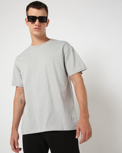 Yousta - Men Relaxed Fit Crew-Neck T-Shirt