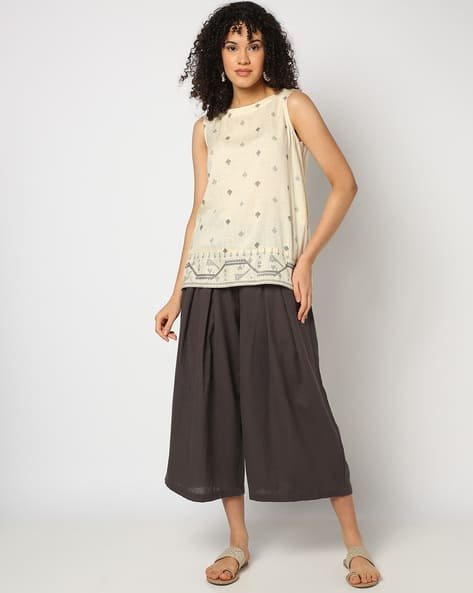 Yousta - Women Palazzos with Slip Pockets