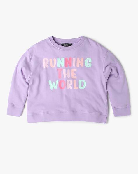 Yousta Kids - Girls Printed Relaxed Fit Sweatshirt
