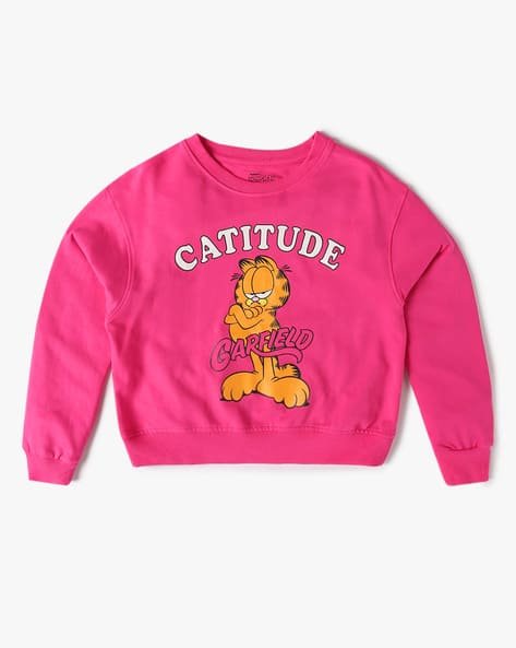 Yousta Kids - Girls Graphic Print Regular Fit Sweatshirt