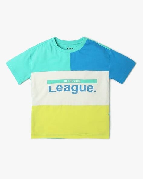 Yousta Kids - Boys Colourblock Crew-Neck T-Shirt