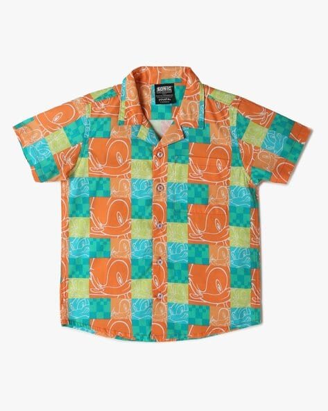 Yousta Kids - Boys Disney Print Boxy Fit Shirt