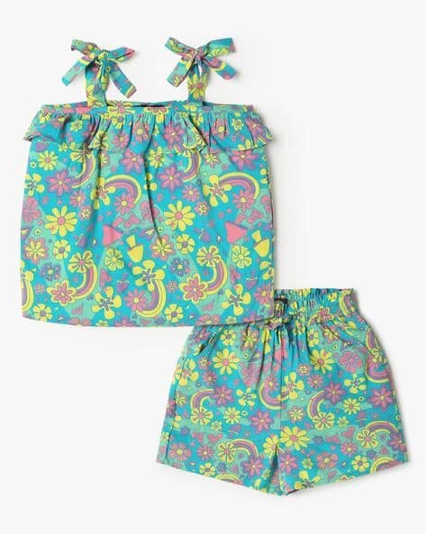Yousta Kids - Girls Printed Co-Ord Set
