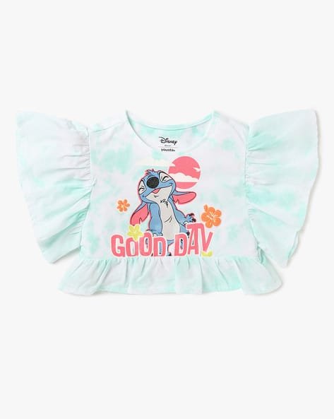 Yousta Kids - Girls Printed Relaxed Fit Top