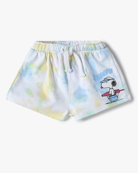 Yousta Kids - Girls Snoopy Print Regular Fit Shorts