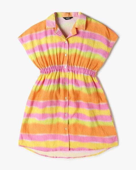 Yousta Kids - Girls Tie & Dye Shirt Dress