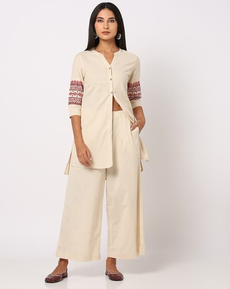 Yousta - Relaxed Fit Palazzo with Insert Pockets