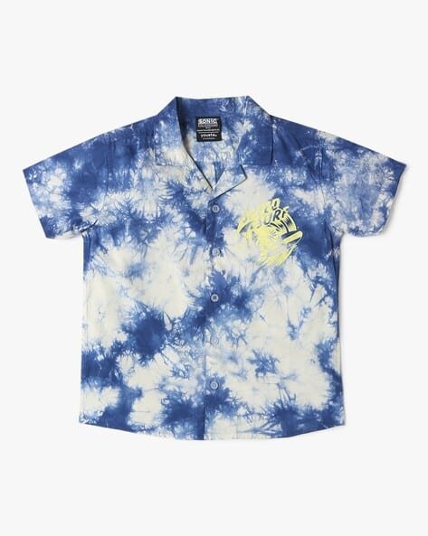 Yousta Kids - Boys Tie & Dye Boxy Fit Shirt