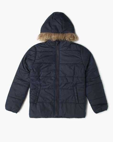 Yousta Kids - Girls Hooded Jacket with Slip Pockets