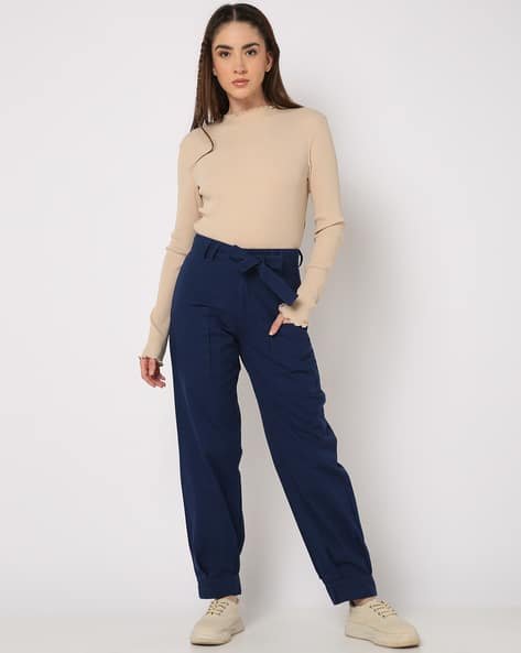 Yousta - Women High-Rise Trousers