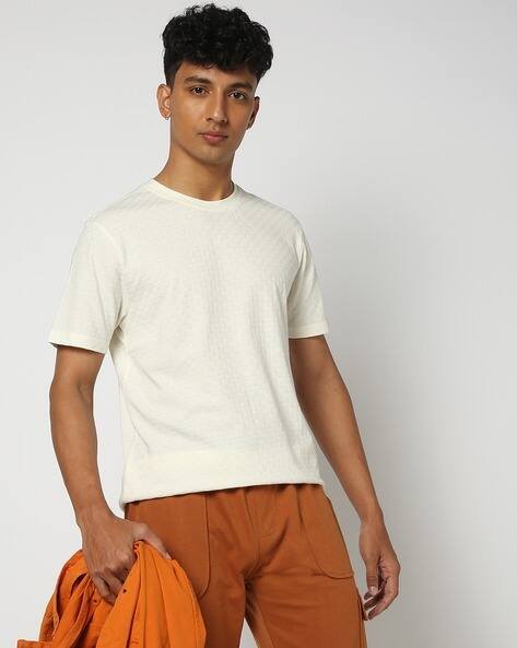 Yousta - Men Regular Fit Crew-Neck T-Shirt