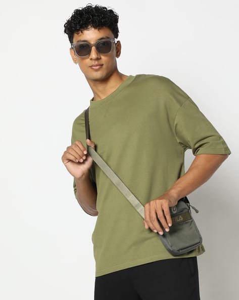 Yousta - Men Oversized Fit Crew-Neck T-Shirt