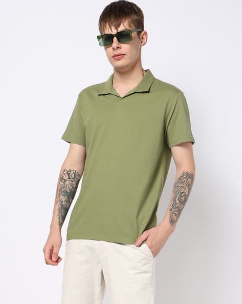 Yousta - Men Regular Fit Polo T-Shirt