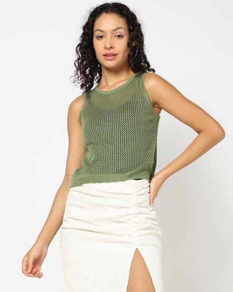 Yousta - Women Regular Fit Crop Top