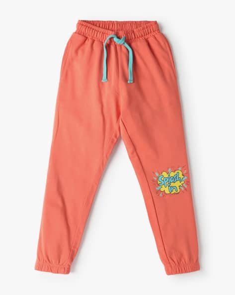 Yousta Kids - Girls Placement Print Regular Fit Joggers