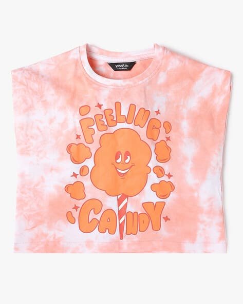Yousta Kids - Tie & Dye Crew-Neck T-Shirt