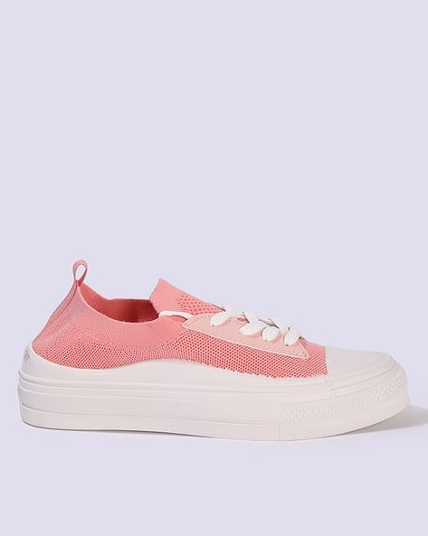 Yousta - Women Mid-Top Lace-Up Shoes
