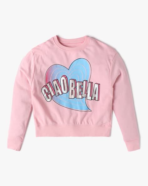 Yousta Kids - Girls Graphic Print Sweatshirt