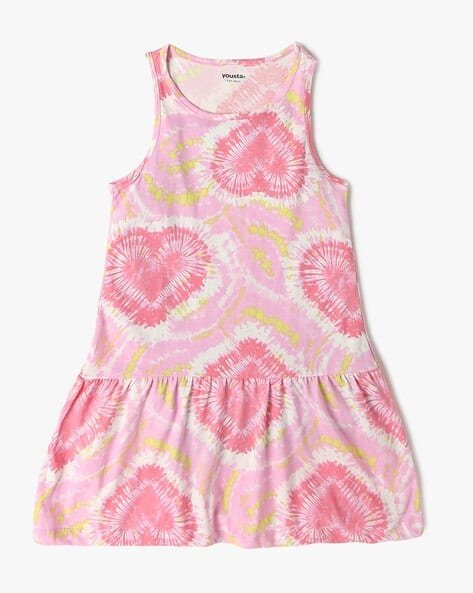 Yousta Kids - Girls Printed A-Line Dress
