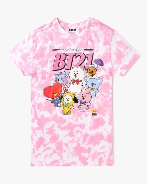 Yousta Kids - Girls Printed T-Shirt Dress