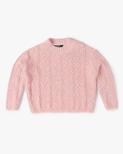 Yousta Kids - Girls Regular Fit Crew-Neck Sweatshirt