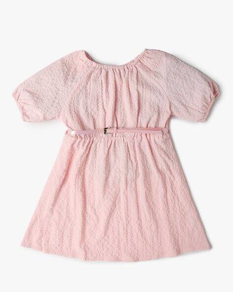 Yousta Kids - Girls Seersucker Fit & Flare Dress