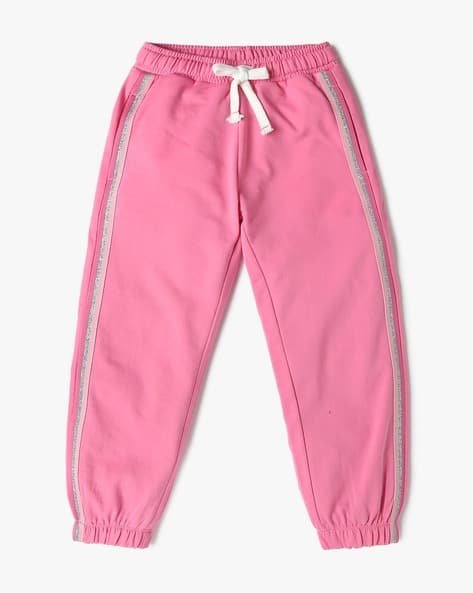 Yousta Kids - Girls Striped Joggers with Insert Pockets
