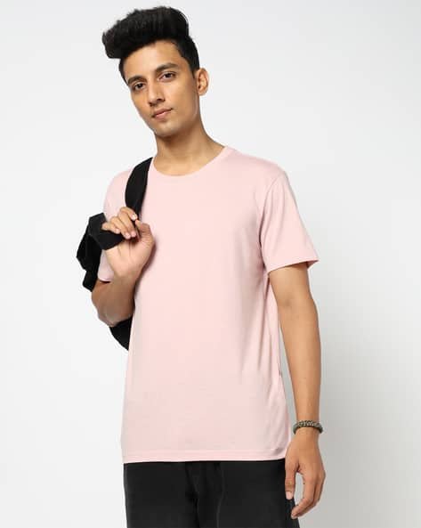 Yousta - Men Regular Fit Crew-Neck T-Shirt