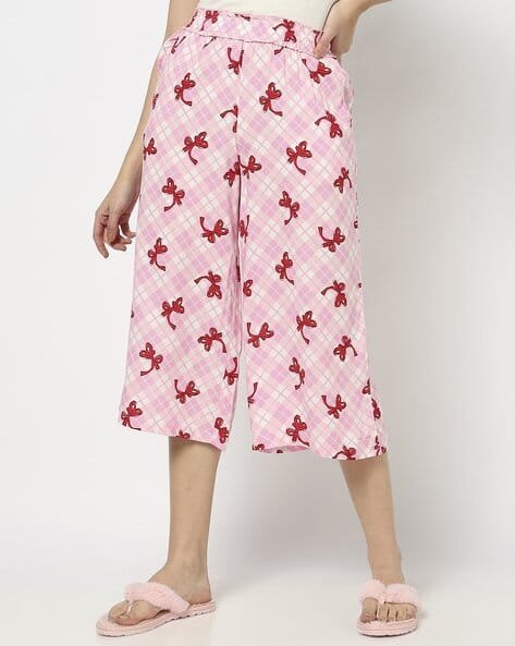 Yousta - Women Printed Relaxed Fit Capris