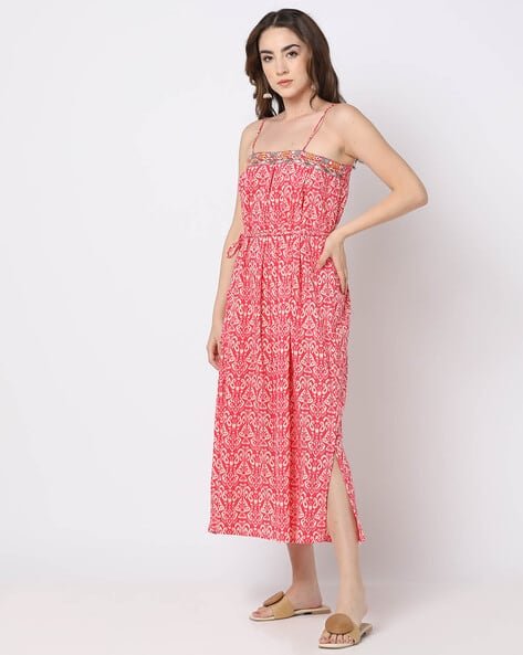Yousta - Women Printed Sheath Dress