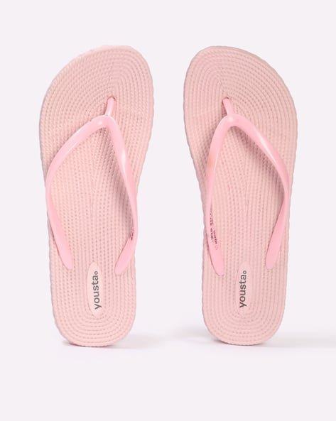 Yousta - Women Thong-Strap Flip-Flops