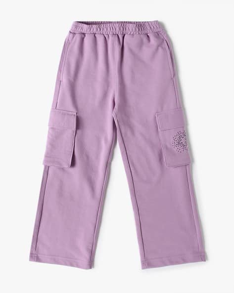 Yousta Kids - Girls Wide-Leg Track Pants
