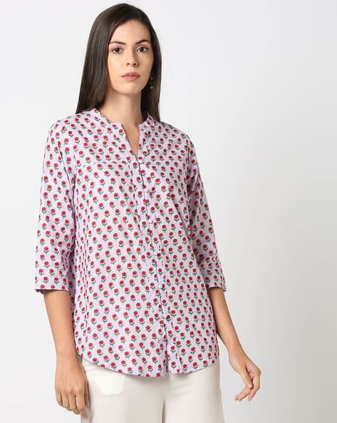 Yousta - Women Floral Print Regular Fit Tunic