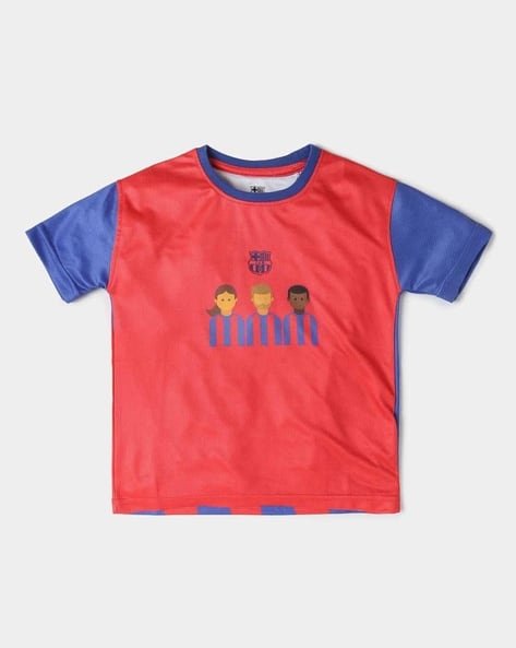 Yousta Kids - Boys Printed Regular Fit Round-Neck T-Shirt