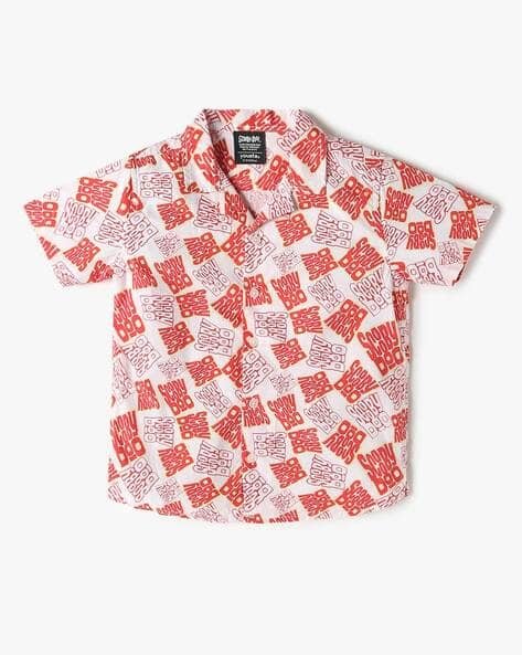 Yousta Kids - Boys Scooby Doo Print Relaxed Fit Shirt