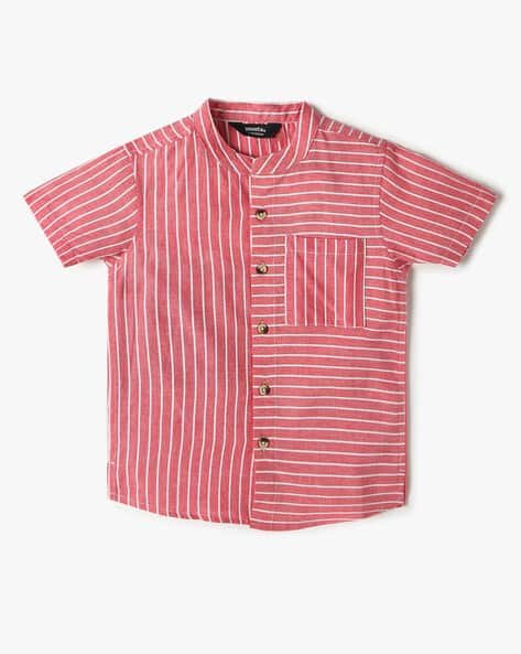 Yousta Kids - Boys Striped Regular Fit Shirt