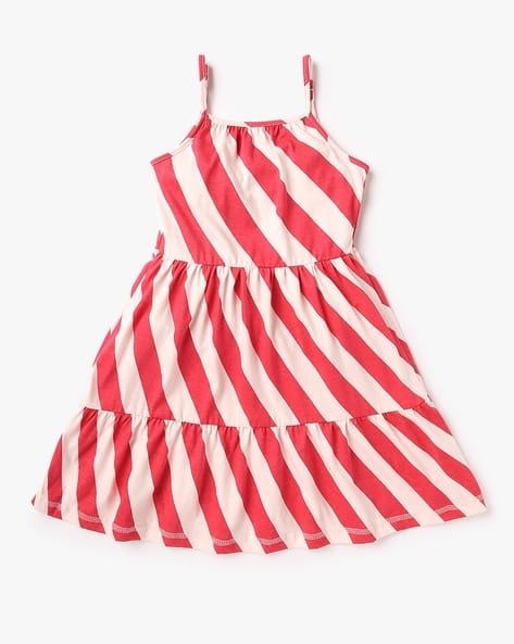 Yousta Kids - Women Striped A-Line Dress