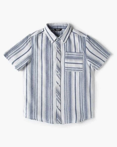 Yousta Kids - Boys Striped Regular Fit Shirt