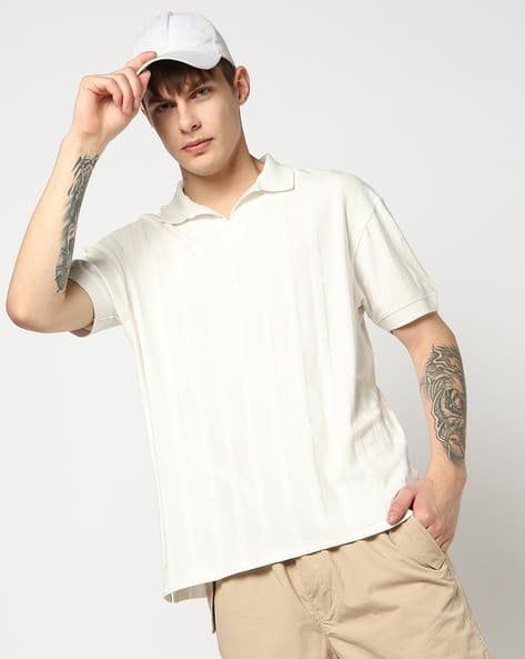 Yousta - Men 499 Patterned Regular Fit Polo T-Shirt