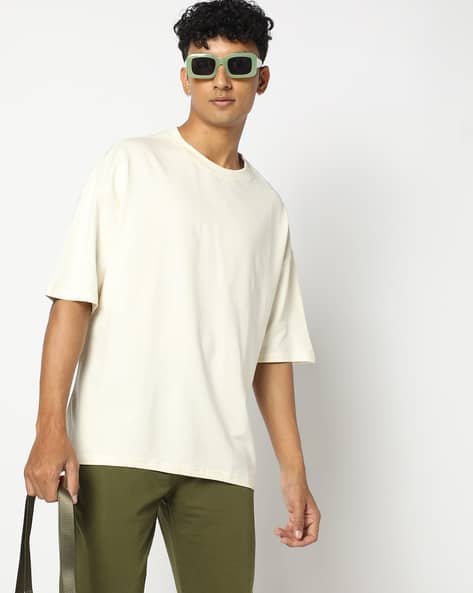 Yousta - Men Oversized Fit Crew-Neck T-Shirt