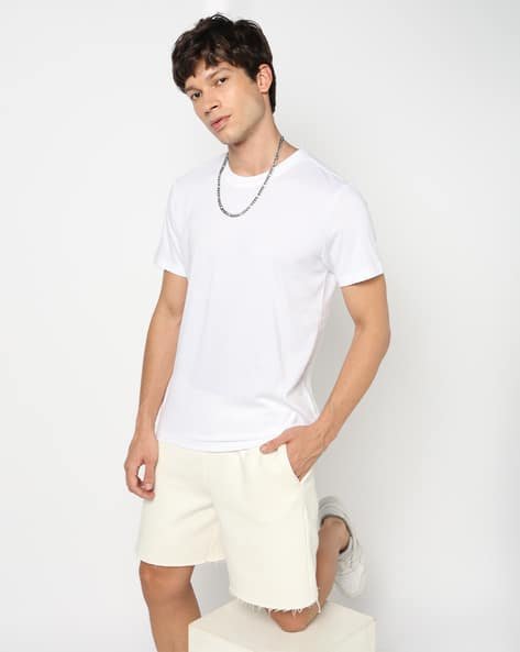 Yousta - Men Regular Fit Crew-Neck T-Shirt