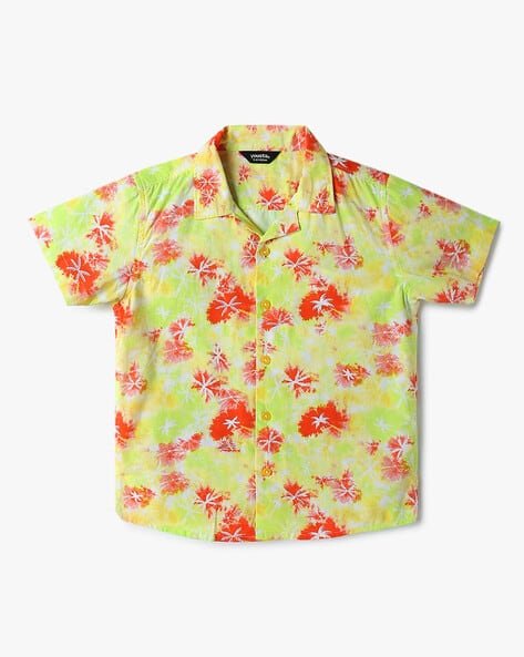 Yousta Kids - Boys Graphic Print Regular Fit Shirt